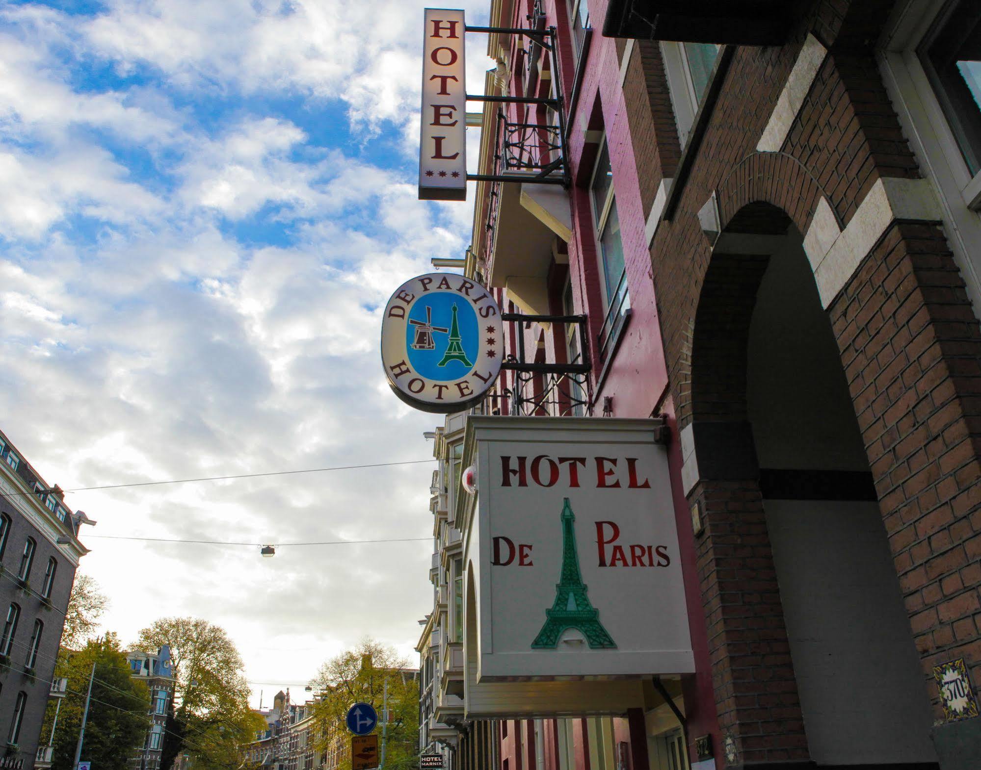 Hotel De Paris Ámsterdam Exterior foto